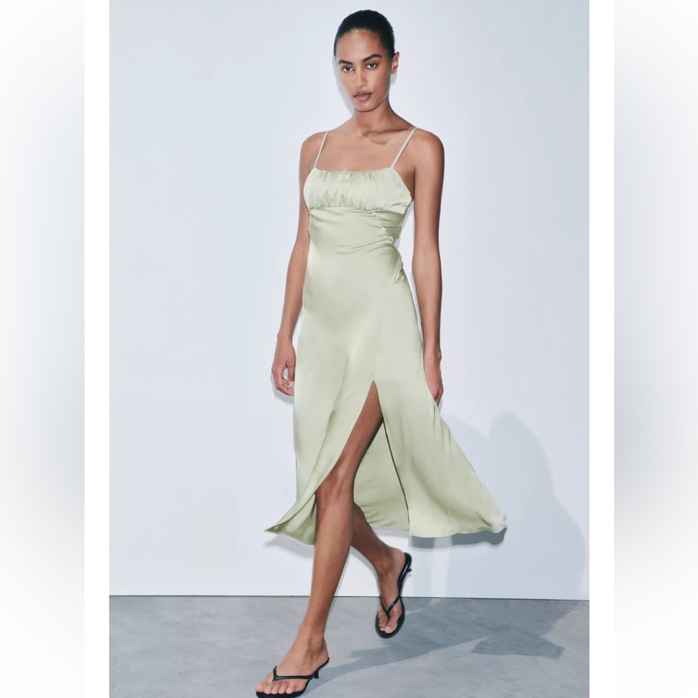 ZARA SLIP DRESS NWT